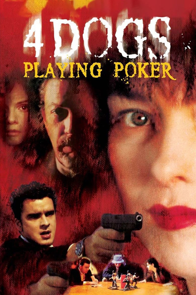 Four Dogs Playing Poker 2000